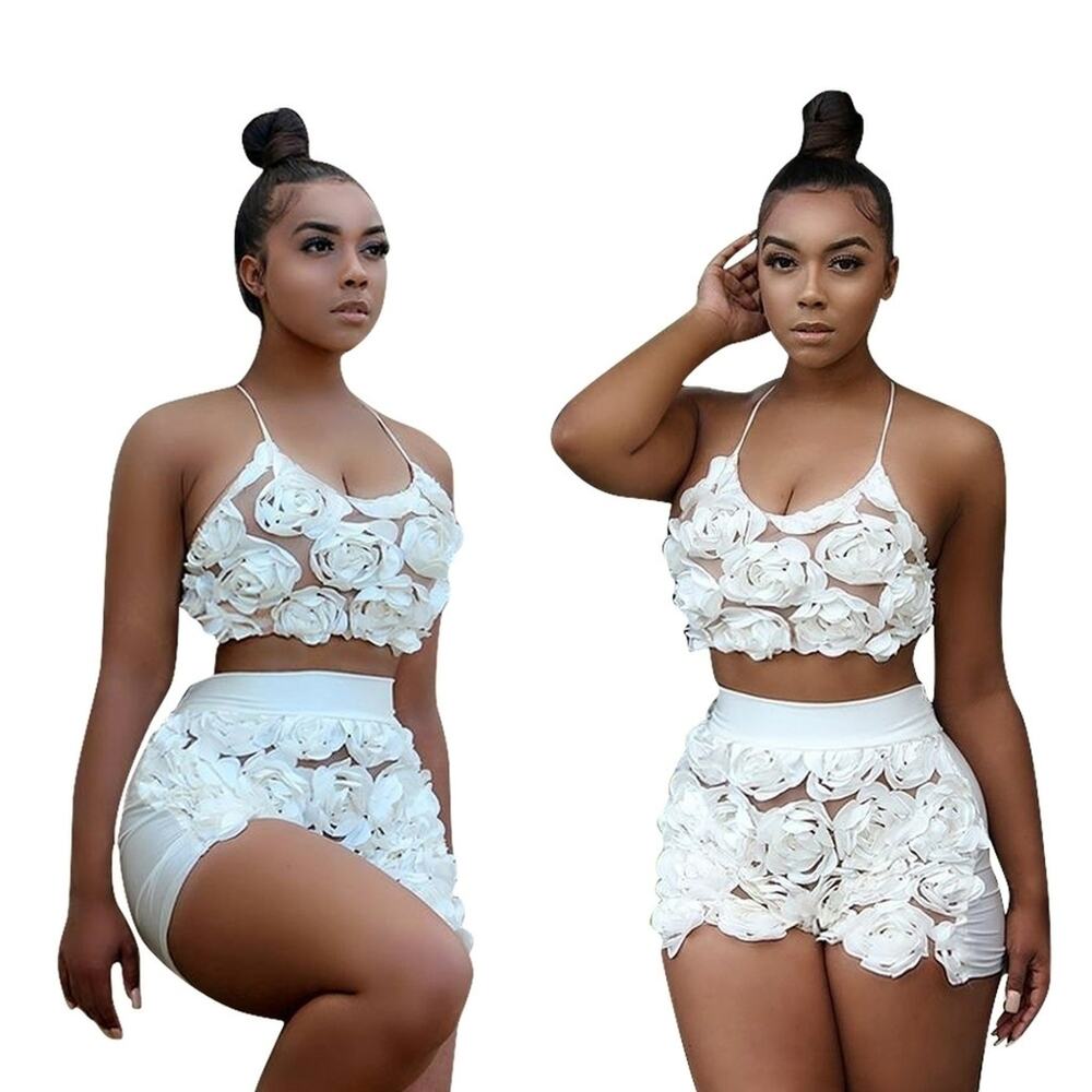 Two Piece Summer Outfit Two Piece Small